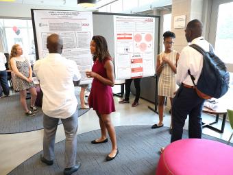 Verna Case Symposium Students Presenting Research