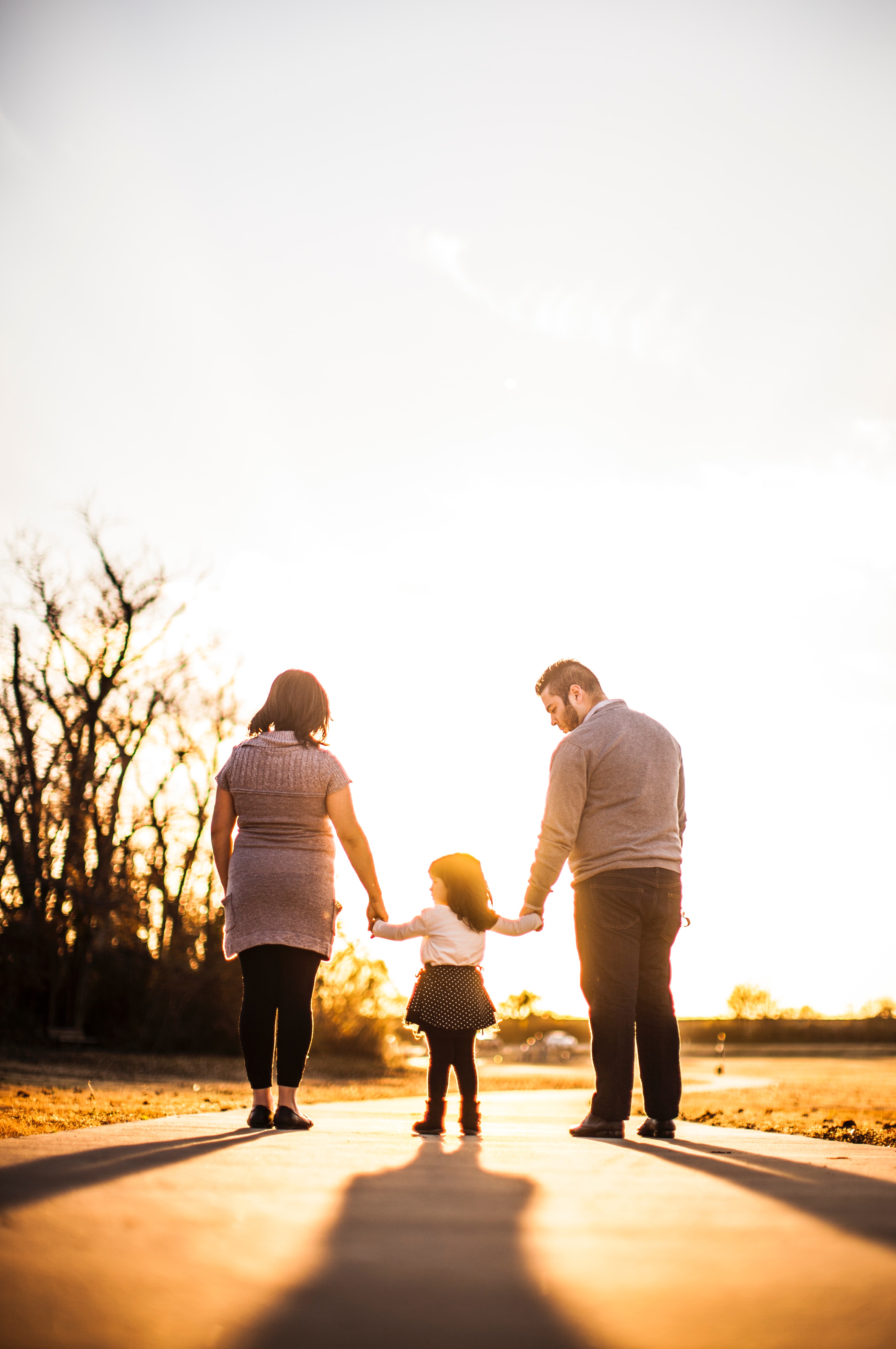 Family Holding Hands