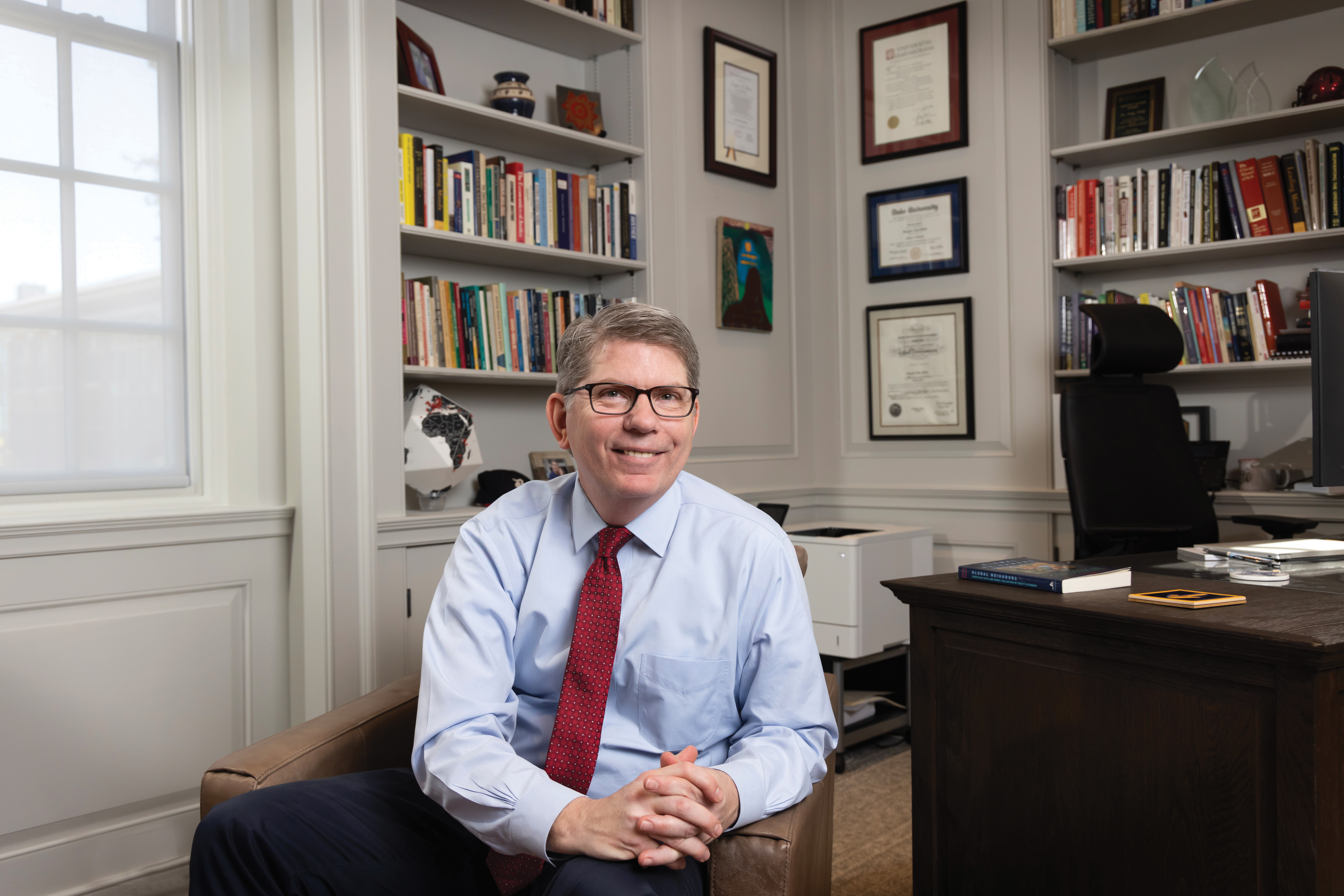 Meeting the Moment: The Path for 19th President Doug Hicks ’90 Began at Davidson College