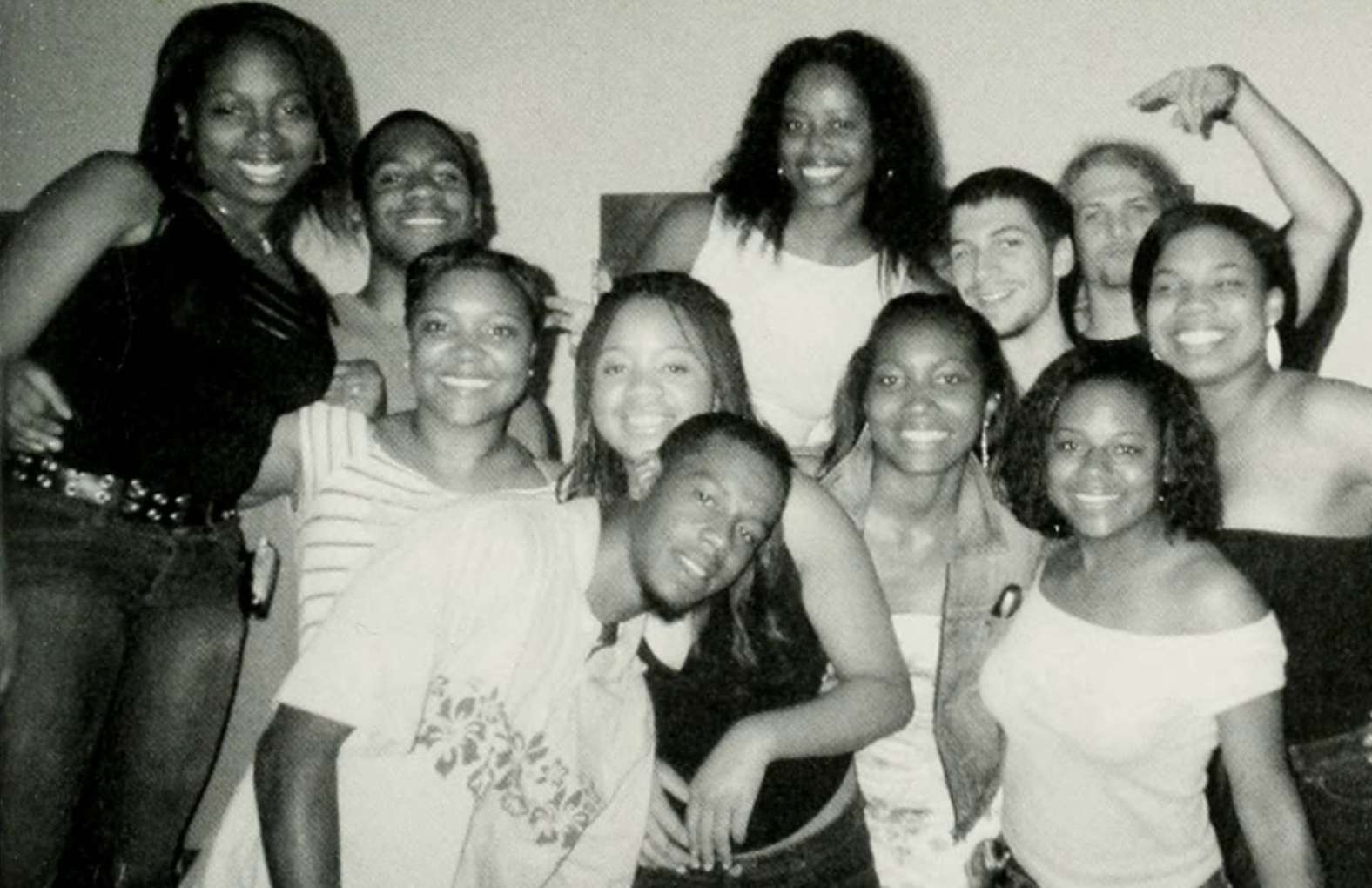 Erika Dean as President of the Black Student Coalition