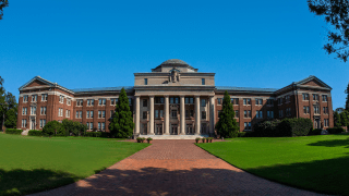 chambers with cloudless blue sky