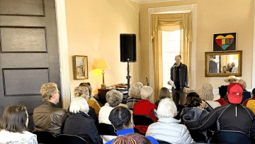 Atendees at the HEARTsongs event