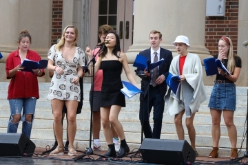 The Nuances perform in spring 2022