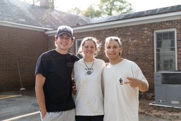 Branner D’Amato, Mallory Justis and Patrick Kielb