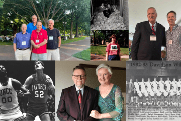 Photo grid of Lindsay Biddle’s Class of ’83 and Skip Brown ’83