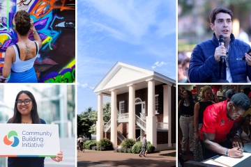 Montage for IPG Announcement with students speaking, painting, writing and showing their achievements