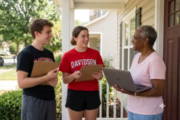 Community Based research done at Davidson College with two students and a member of the community