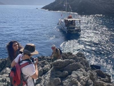 Dean Rusk funded work doing the geoarchaeology of Kalymnos in Greece