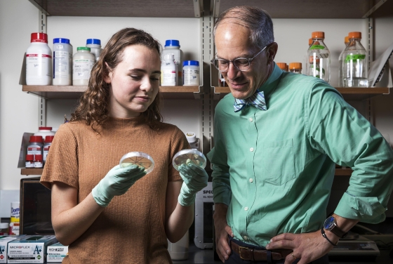 Lilli Lowrey'19 Ocean's Plastic Biological Research w Dr. Wessner