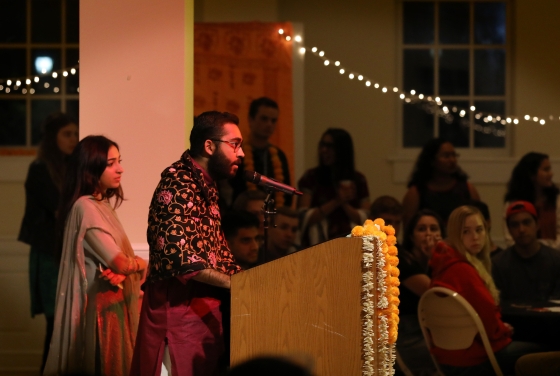 Speaker at Diwali Festival