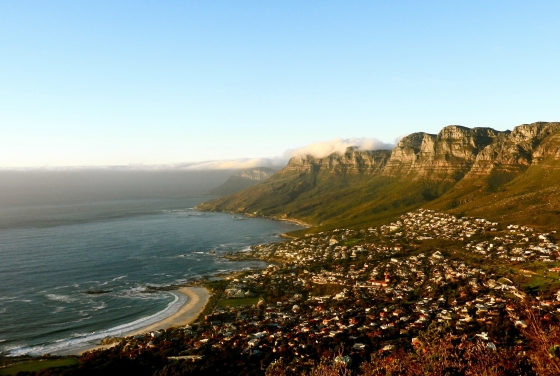 Panorama of South African Coastline 