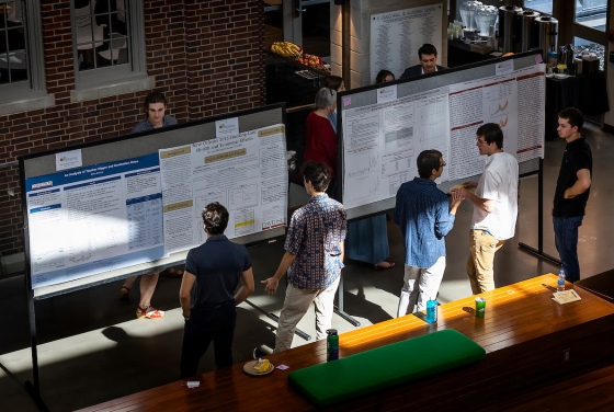 Verna Case Symposium students during the Poster Presentation