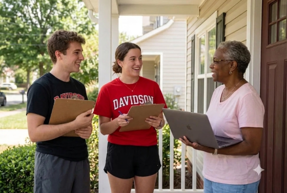 Community Based research done at Davidson College with two students and a member of the community
