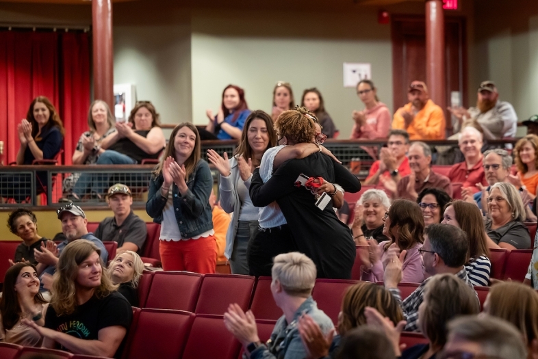 Employees During Staff Appreciation Event 2023