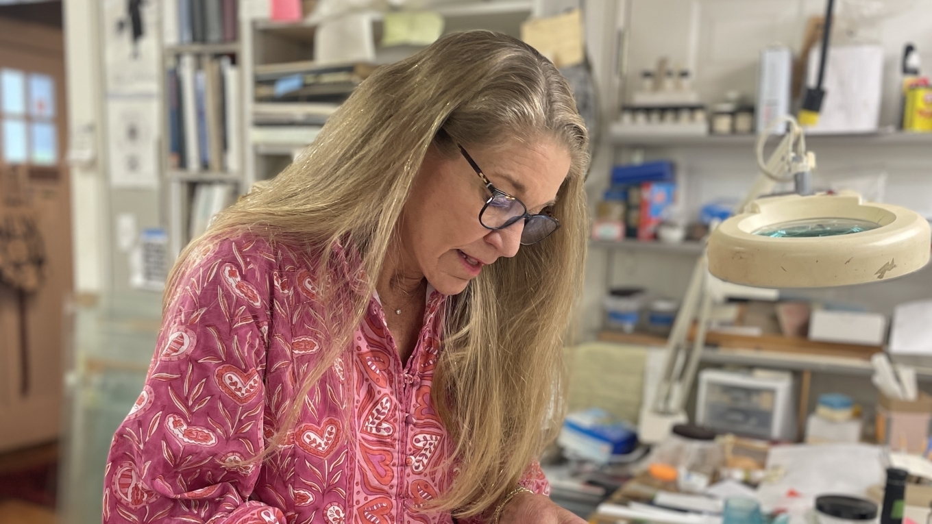 Beneath the Grit and Grime: Painting Conservation Pioneer Ginny Newell '78 - Vimarsana News