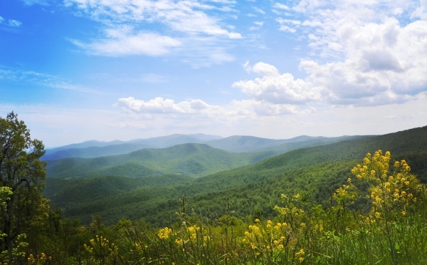 Blue ridge mountains