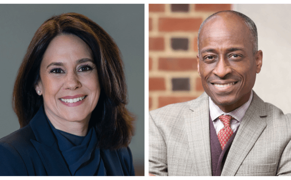 Headshots of Lorie Logan and Philip Jefferson 