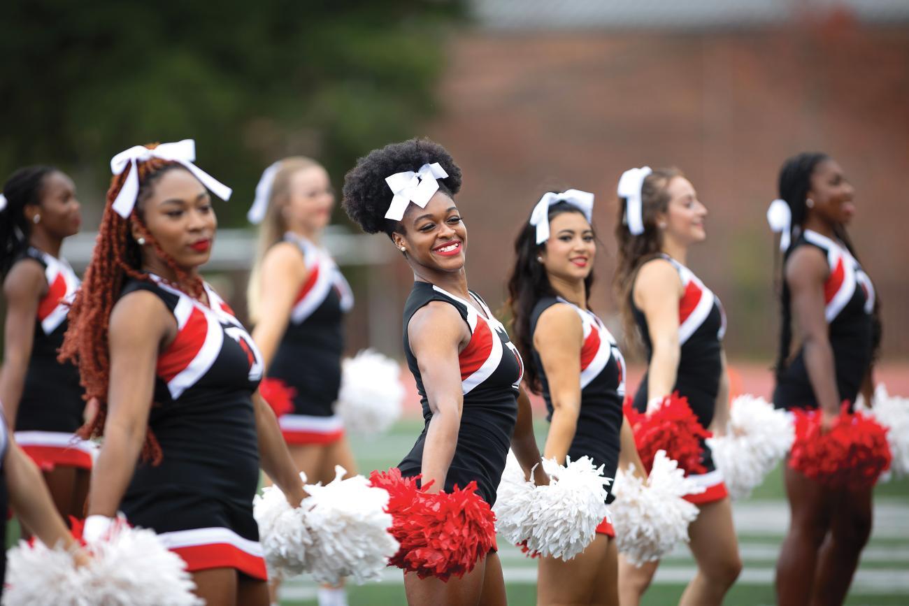Team Spirit: Cheer Program Reaches New Heights | Davidson