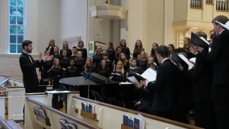 Davidson College Chorale men