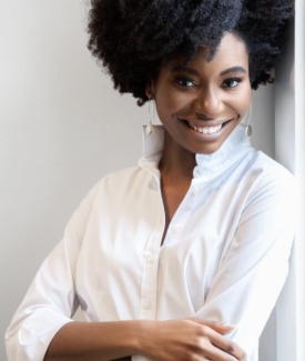 Whitney White headshot, smiling