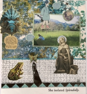 Photo of collage by Maggie McCarthy