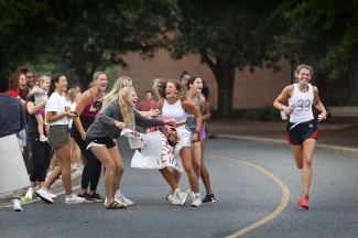 Cake Race Students Running
