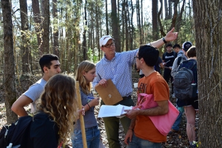 Environmental Studies Class during Field Research