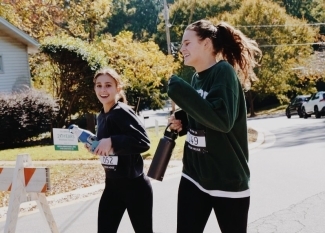 connor house women running