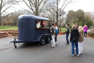 Random Acts of Kindness Students at the Pop Up Bar