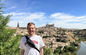 George Hunter '23 in Spain