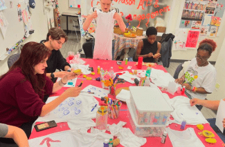 DACE Student event making art