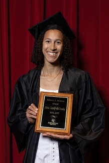REBECCA E. STIMSON AWARD winner Aleia Gisolfi-McCready ‘25