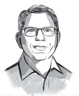 Doug Hicks Illustration from Davidson Journal Summer 2025 Issue