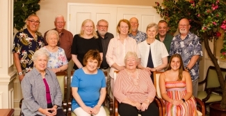 A team of 14 volunteers, many residents of The Pines senior living community