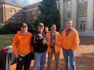 Employees at Staff Council Event 