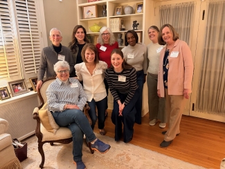 Norfolk Table for Eight Gathering of Davidson Alumnae