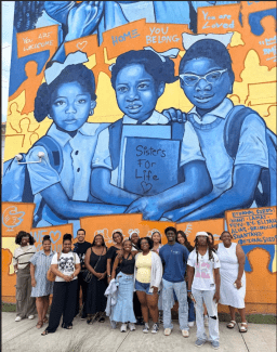 Jasmine Peters leads a Restorative Justice Experience Trip