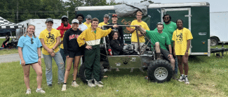 Davidson College's Wildcat Motorsports team competing in their first Baja SAE competition. 
