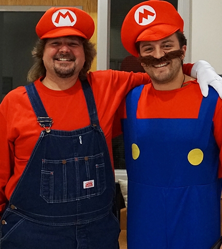 Mario Belloni and Student The Two Marios