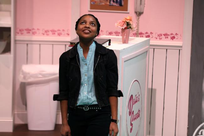 Kayla Edwards in The Cake theatre production