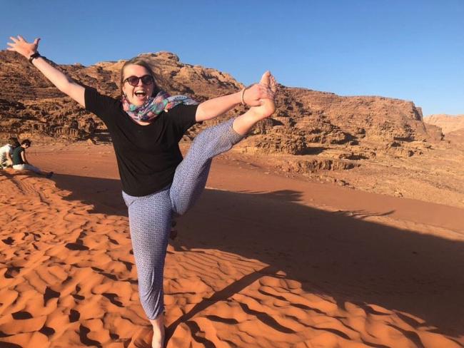 Molly Wack is enjoying her summer abroad in Jordan studying Arabic