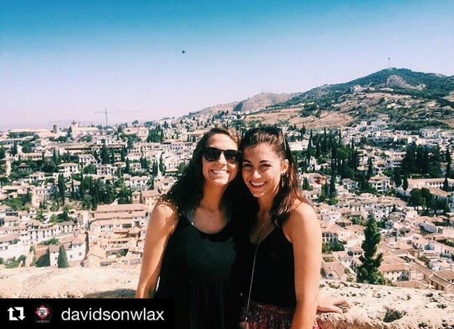 Rising Junior Lindsay Rufolo weekending at Alhambra in Granada, Spain