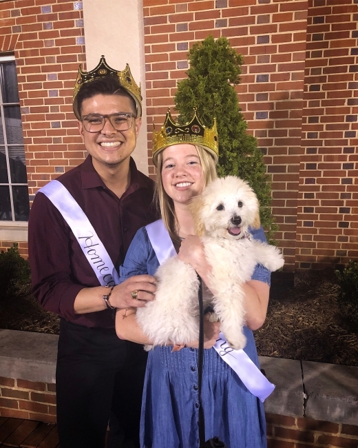 We’re doggone excited to feature marcosbalsera ‘19 and claire_t7 ‘19, this year’s Senior Homecoming Royals