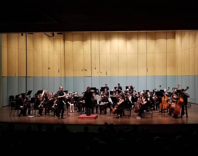 Kinan Azmeh with the Davidson College Symphony Orchestra