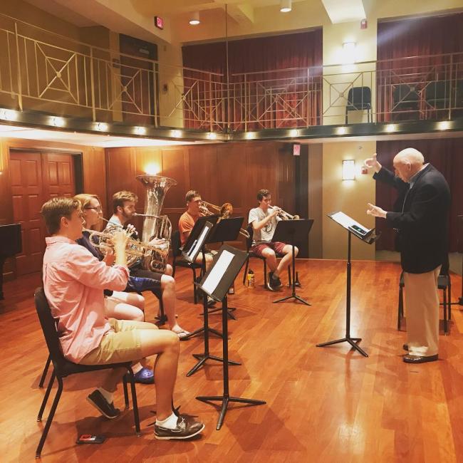 We’re thrilled to work with students from @davidsoncollegemusic