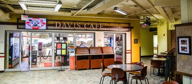 Davis Café exterior 