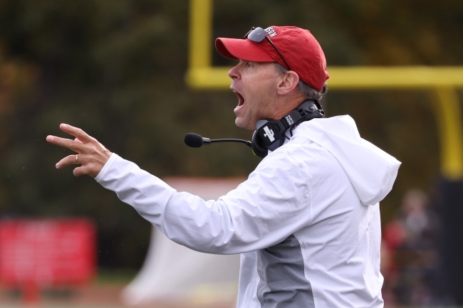 Scott Abel Coaching from Sidelines