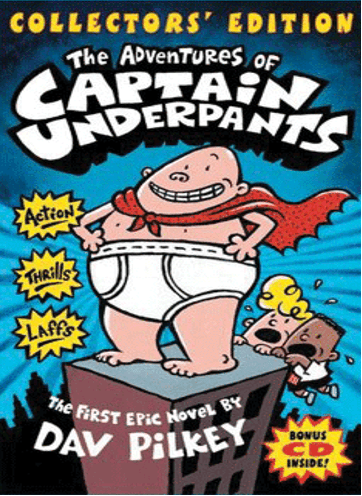 Captain Underpants Book Cover