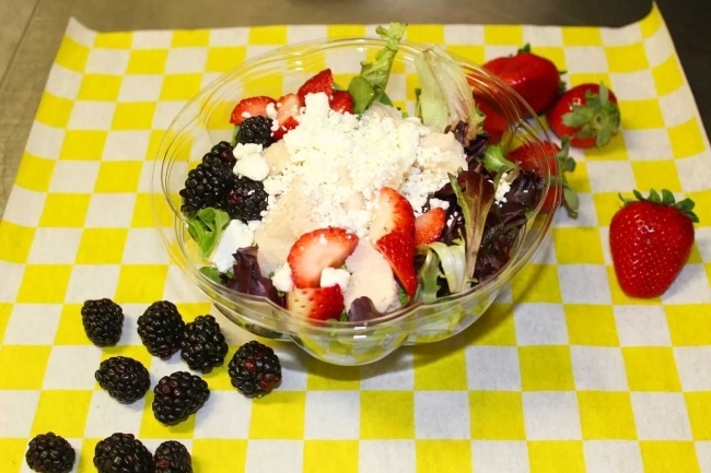 berry dessert in wildcat den