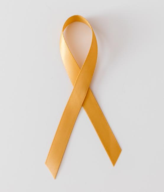 Stock photo of yellow ribbon